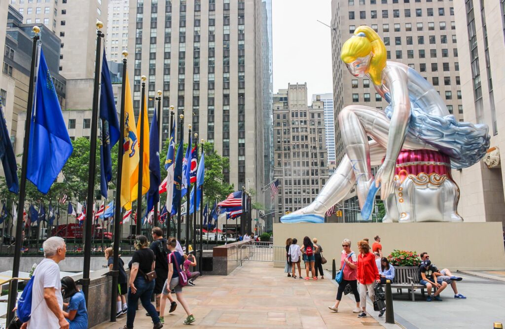 „Seated Ballerina“, Rocke­feller Center, New York, USA (Foto: Shutterstock)