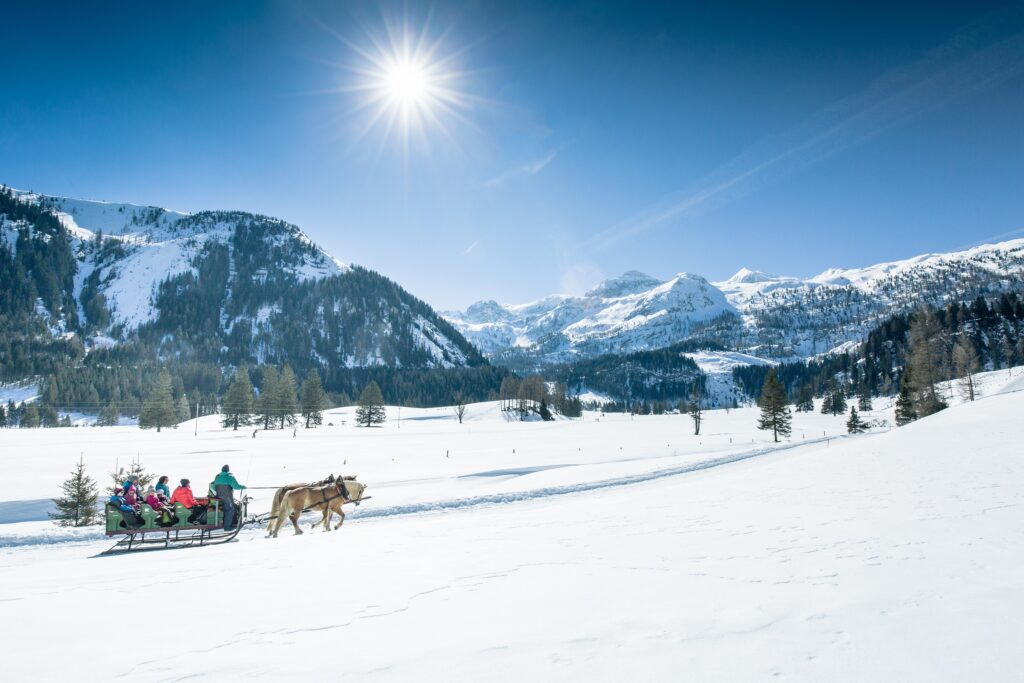 Rohrbacher Pferdeschlitten (Foto: TVB Obertauern)